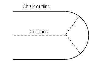 Car seat cut-out