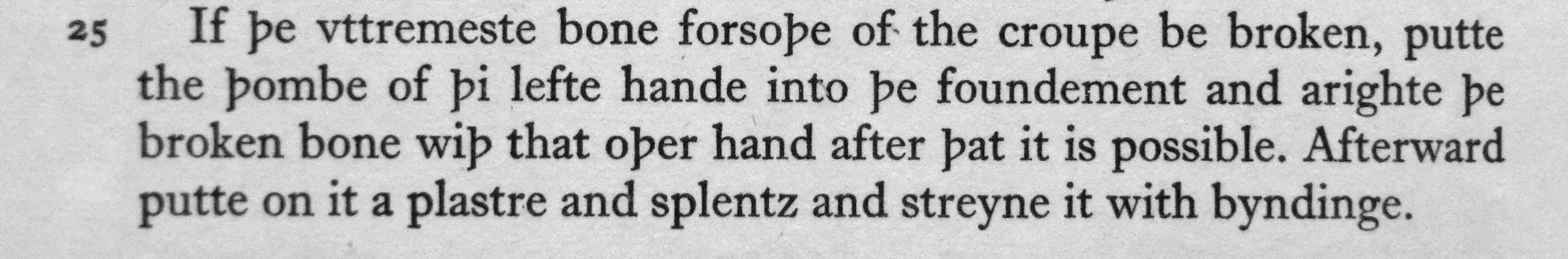 English text