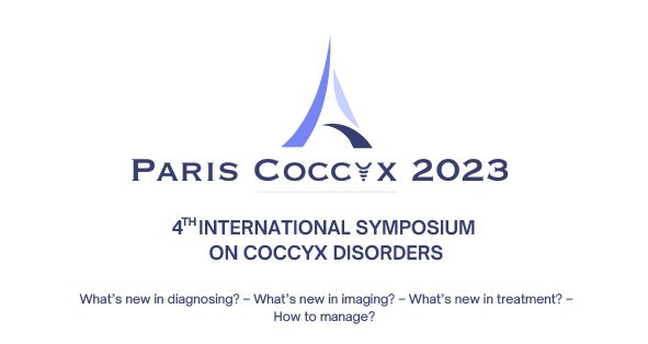 (Flyer for Paris 2023 coccyx symposium)